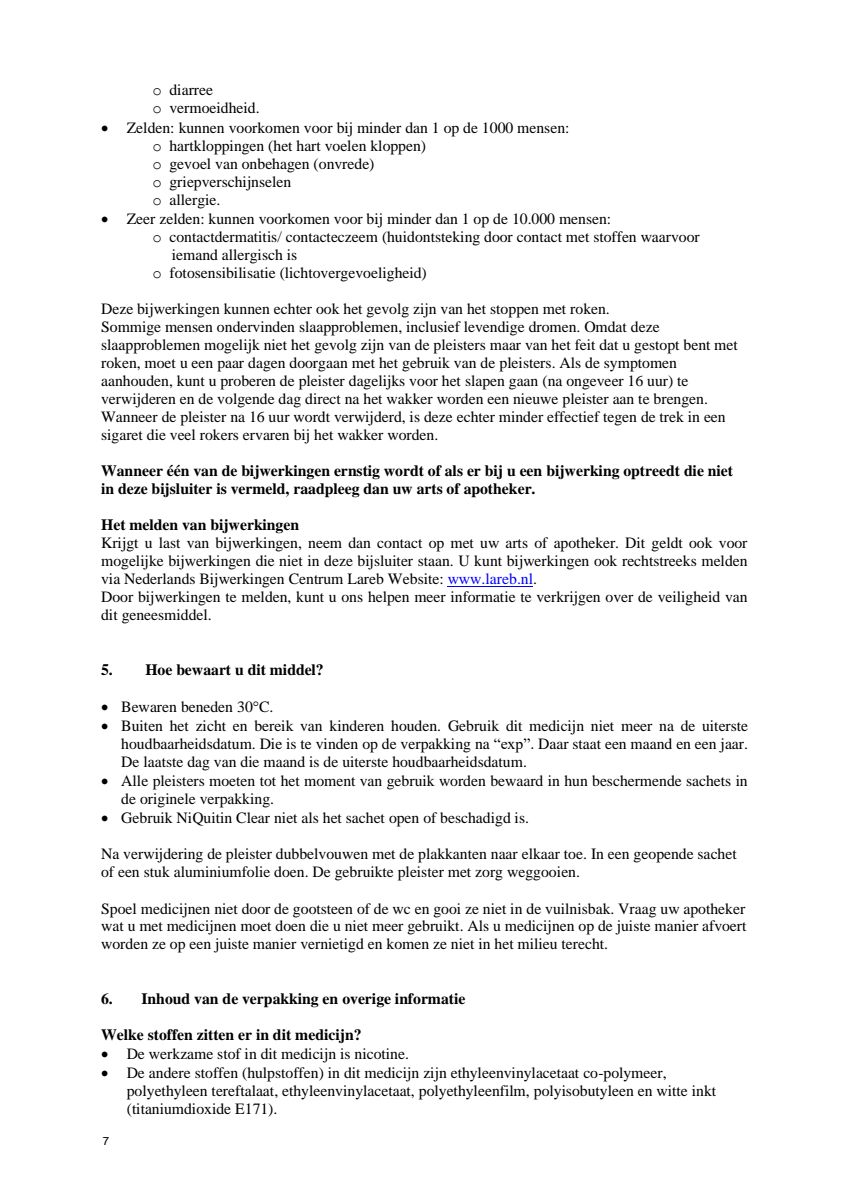 Clear Pleister Twee Weken Behandeling afbeelding van document #7, leaflet