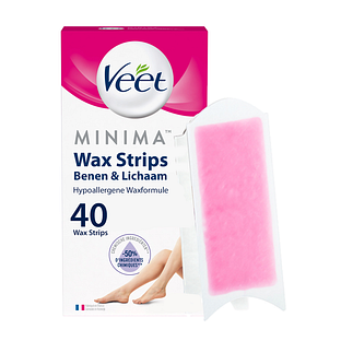 Veet Minima Waxstrips Benen & Lichaam 40ST