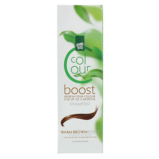Hennaplus Colour Boost Warm Brown Shampoo 200ML
