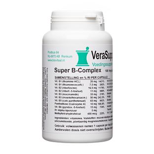 VeraSupplements Super B Complex Capsules 100CP