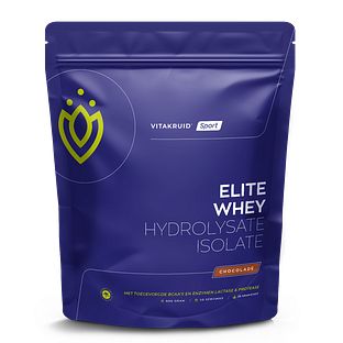 Vitakruid Elite Whey Protein 50% Hydrolysate 50% Isolate - Chocolade 990GR Vitakruid Elite Whey Protein 50% Hydrolysate 50% Isolate - Chocolade 990GR