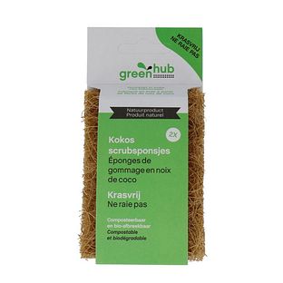 GreenHub Kokos Scrubspons 2ST