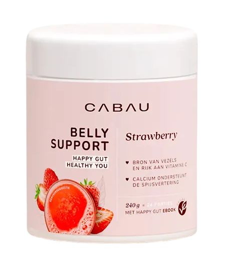 Cabau Belly Support Strawberry Poeder afbeelding
