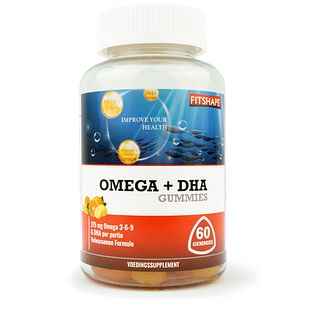 Fitshape Omega + DHA Gummies 60ST