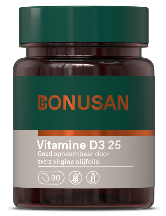 Bonusan Vitamine D3 25 Softgels 90CP