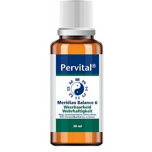 Pervital Meridian Balance 6 Weerbaarheid 30ML Pervital Meridian Balance 6 Weerbaarheid 30ML