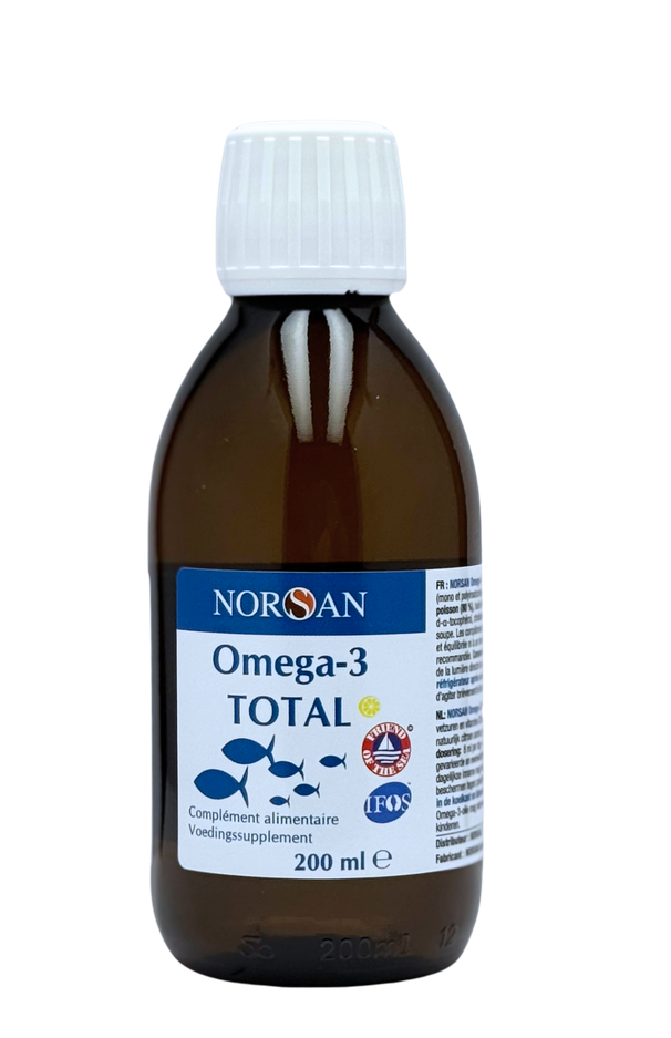 Norsan Omega-3 Total Visolie Citroen 200ML