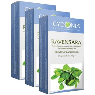 Cydonia Ravensara Voordeelverpakking Vaginaaltabletten 3x10ST