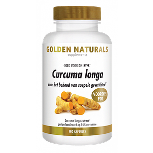 Golden Naturals Curcuma Longa Capsules 180CP Golden Naturals Curcuma Longa Capsules 180CP