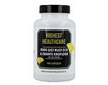 Highest Healthcare Rode Rijst Q10 & Zwarte Knoflook Capsules 180CP