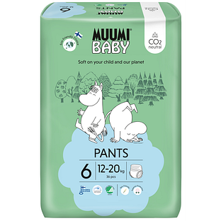 Moomin Baby Ecologische Luierbroekjes 6 Junior 36ST