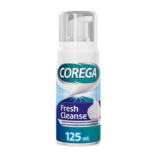 Corega Fresh Cleanse Mousse kunstgebitreiniger 125ML Corega Fresh Cleanse Mousse kunstgebitreiniger 125ML