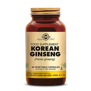 Solgar Ginseng Korean Capsules 50VCP