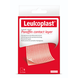 Leukoplast Cuticell Classic Kompres met Paraffine 5ST