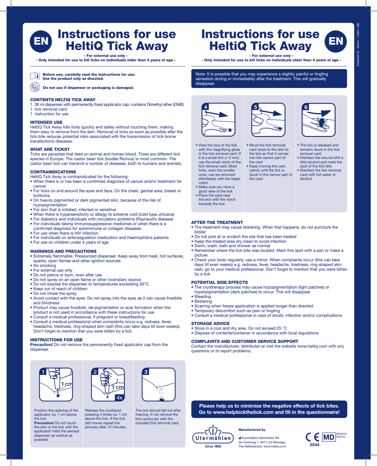 Teekweg afbeelding van document #2, instructions