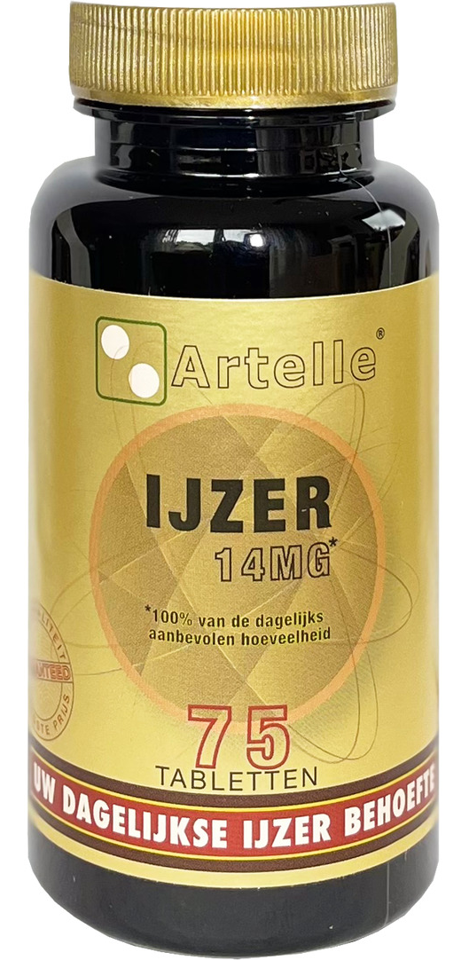 Artelle IJzer 14MG Tabletten 75TB