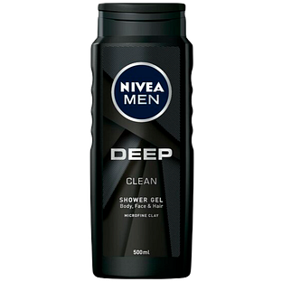 Nivea Men Deep Clean Shower Gel 500ML