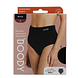 Boody Menstruatieondergoed Tailleslip Zwart Normaal/Hevig Maat S 1ST