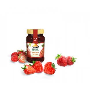 Cereal Confituur Aardbei 270GR