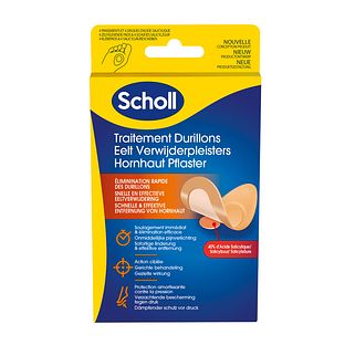 Scholl Eelt Verwijderpleisters 4ST