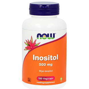 NOW Inositol 500mg Capsules 100VCP