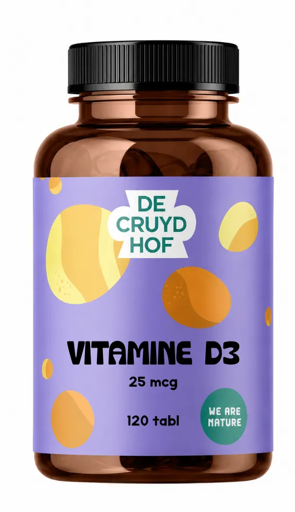 Cruydhof Vitamine D3 Tabletten