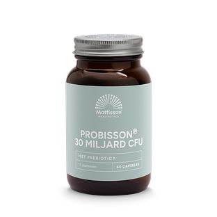 Mattisson HealthStyle Probisson® 30 Miljard CFU 1200mg Capsules 60VCP Mattisson HealthStyle Probisson® 30 Miljard CFU 1200mg Capsules 60VCP