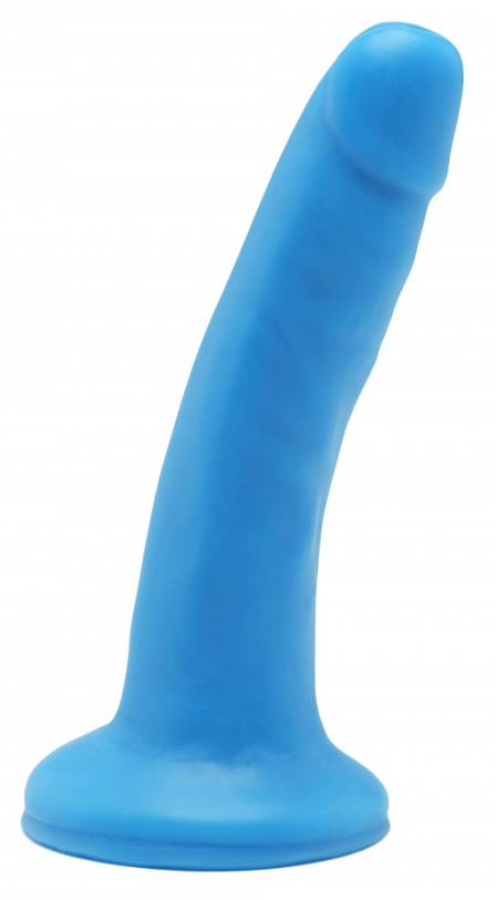 Toyjoy Dildo Happy Dicks Dong Blauw 6 inch afbeelding