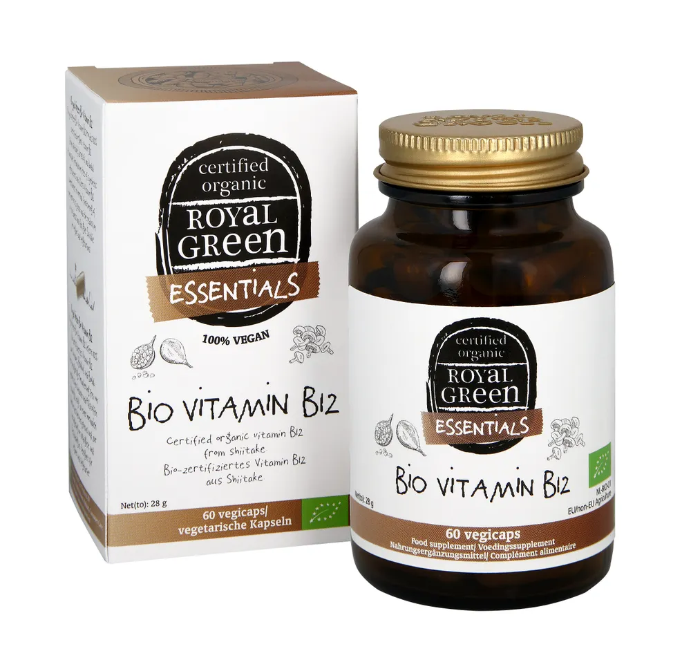 Royal Green Vitamine B12 Biologisch Capsules 60VCP