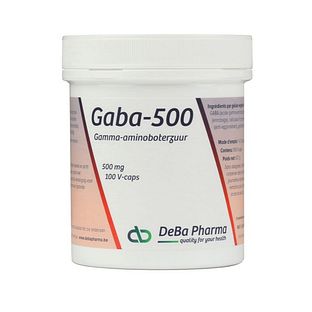 DeBa Pharma Gaba 500mg Capsules 100VCP