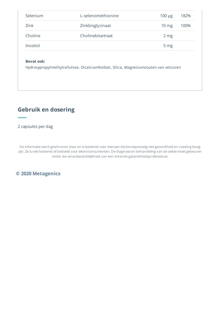 Barinutrics Multi Capsules afbeelding van document #3, instructions