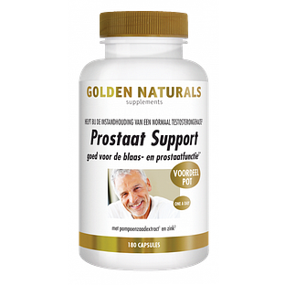 Golden Naturals Prostaat Formule Capsules 180VCP