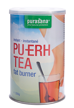 Purasana Vegan Pu-erh Thee Instant afbeelding