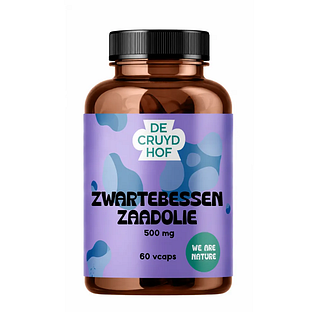 Cruydhof Zwartbessen Zaadolie Capsules 60VCP Cruydhof Zwartbessen Zaadolie Capsules 60VCP