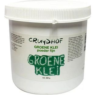 Cruydhof Groene Klei Poeder Fijn 500GR