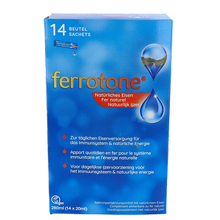 Ferrotone Bronwater IJzersupplement 14ST