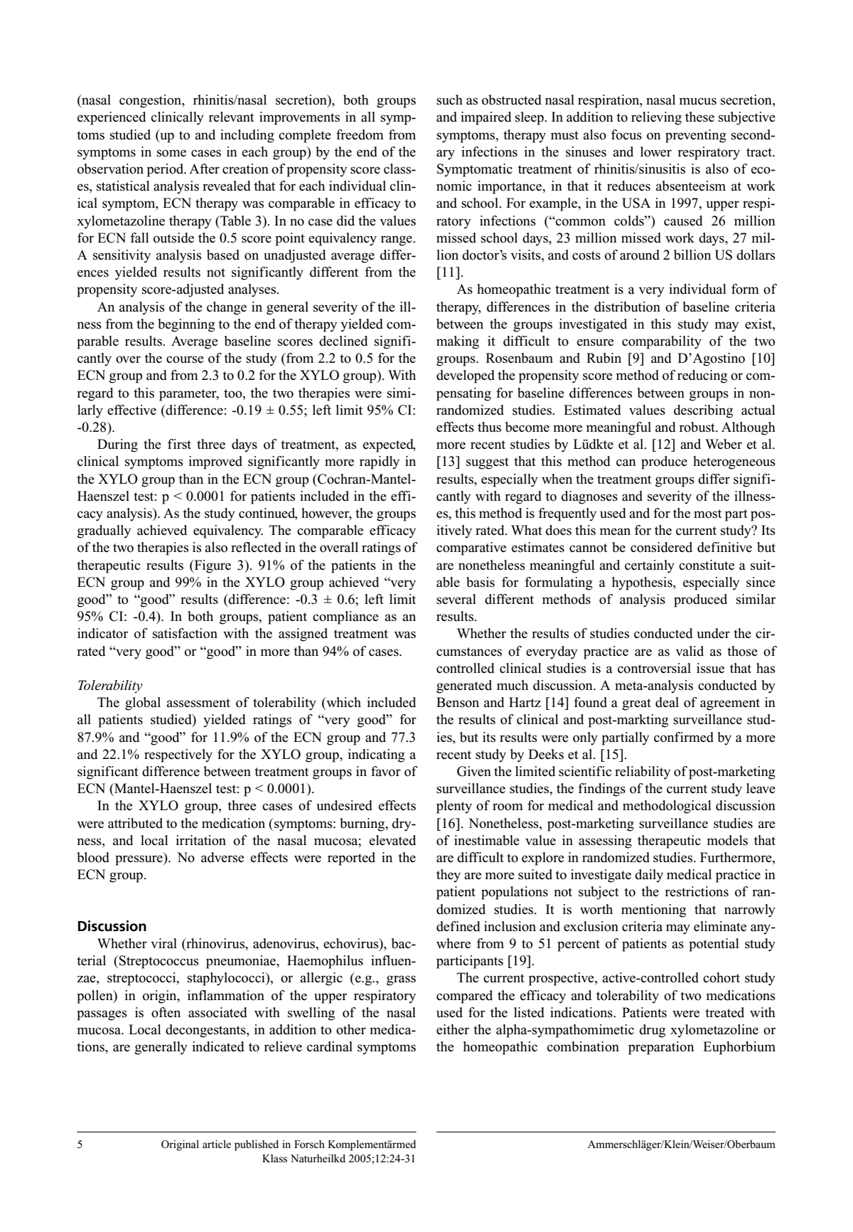 Euphorbium Compositum Tabletten afbeelding van document #5, research