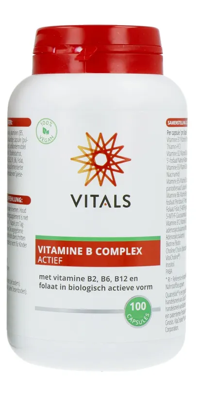 Vitals Vitamine B Complex Actief Capsules 100CP