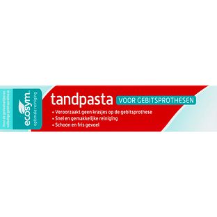 Ecosym Tandpasta Gebitsprothesen 1ST