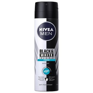 Nivea Men Black & White Invisible Fresh Deodorant Spray 150ML