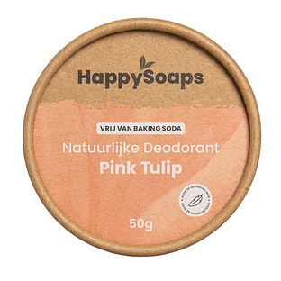 HappySoaps Pink Tulip Deodorant 50GR HappySoaps Pink Tulip Deodorant 50GR