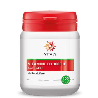 Vitals Vitamine D3 3000ie Softgels 100SG