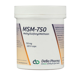 DeBa Pharma MSM-750 Capsules 120VCP