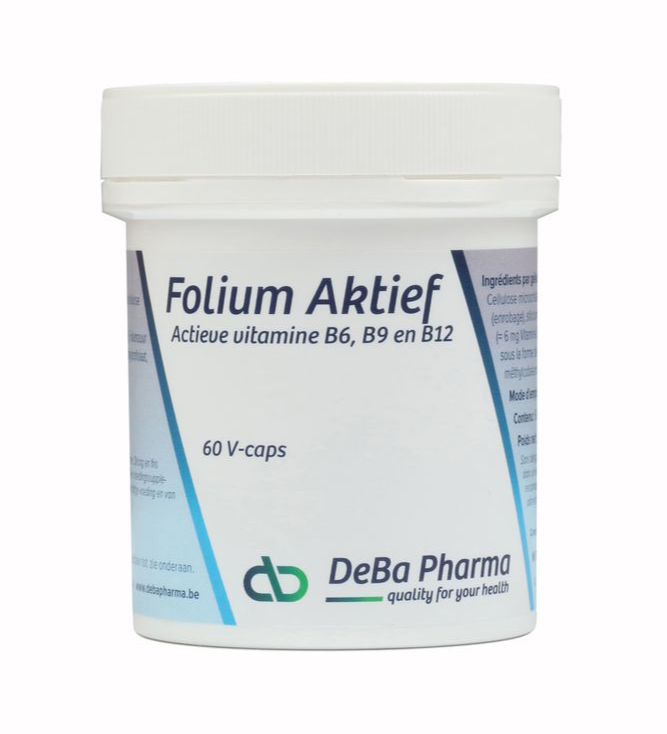 DeBa Pharma Folium-aktief Capsules 60VCP