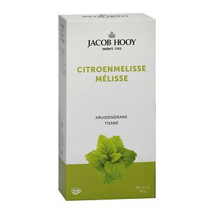 Jacob Hooy Gold Thee Citroenmelisse Zakjes 20ST Jacob Hooy Gold Thee Citroenmelisse Zakjes 20ST