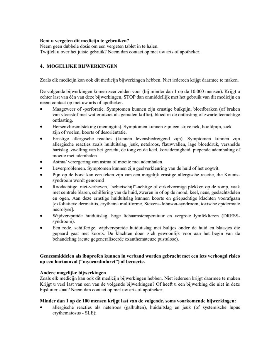 Reliva Forte Oval Tabs 400 mg - voor pijn en koorts afbeelding van document #5, leaflet