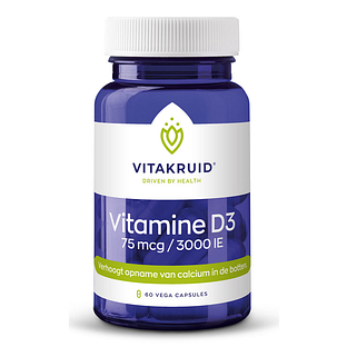 Vitakruid Vitamine D3 75 mcg / 3000 IE 60VCP