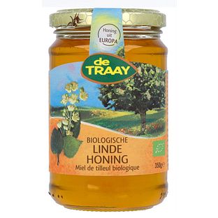 De Traay Biologische Linde Honing 350GR