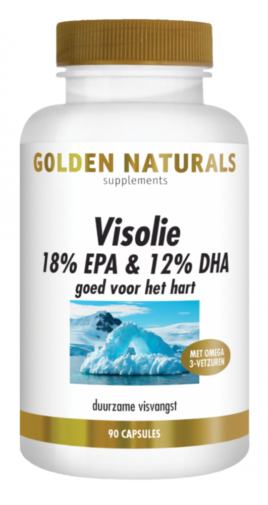 Golden Naturals Visolie -18% EPA & 12% DHA Softgel Capsules 90SG