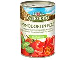 La Bio Idea Tomatenstukjes Basilicum 400GR